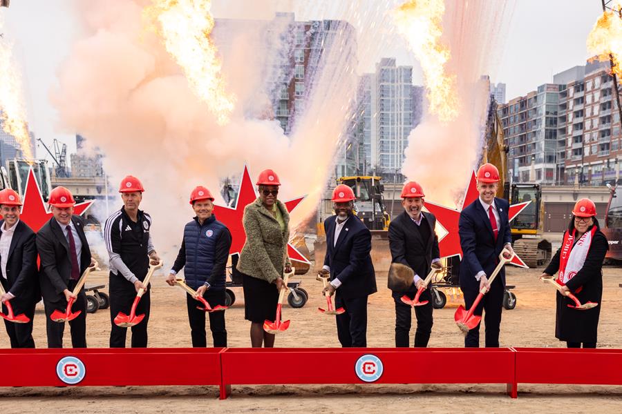 Chicago Fire Groundbreaking